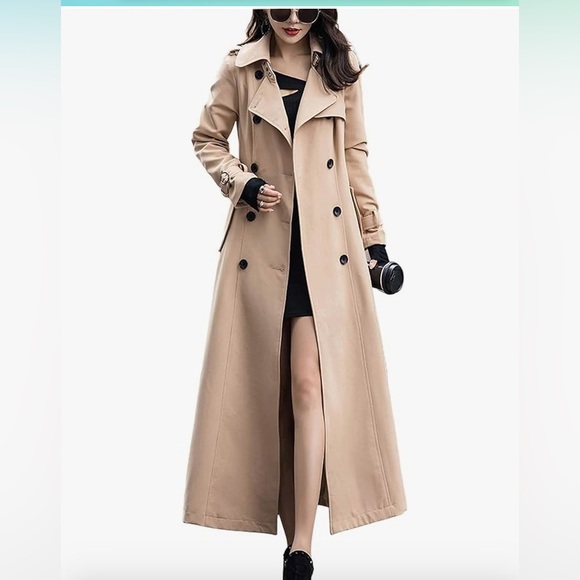 Jackets & Blazers - Formal Maxi Trench coat